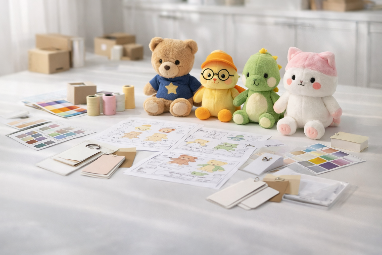 How OEM and ODM Plush Toy Service Works